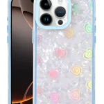 Uray store Apple iPhone 16 Pro Max Lumi Desenli Kapak - Mavi