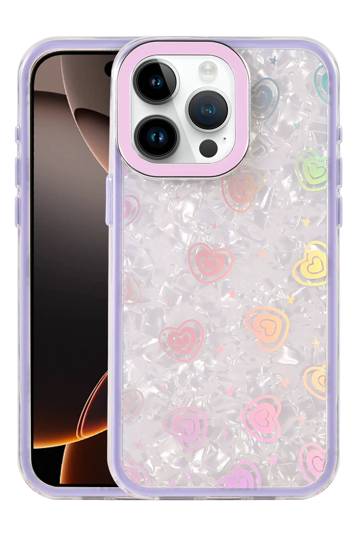 newface-apple-iphone-16-pro-max-lumi-desenli-kapak-mor-default Uray store Apple iPhone 16 Pro Max Lumi Desenli Kapak - Mor - Görsel 1