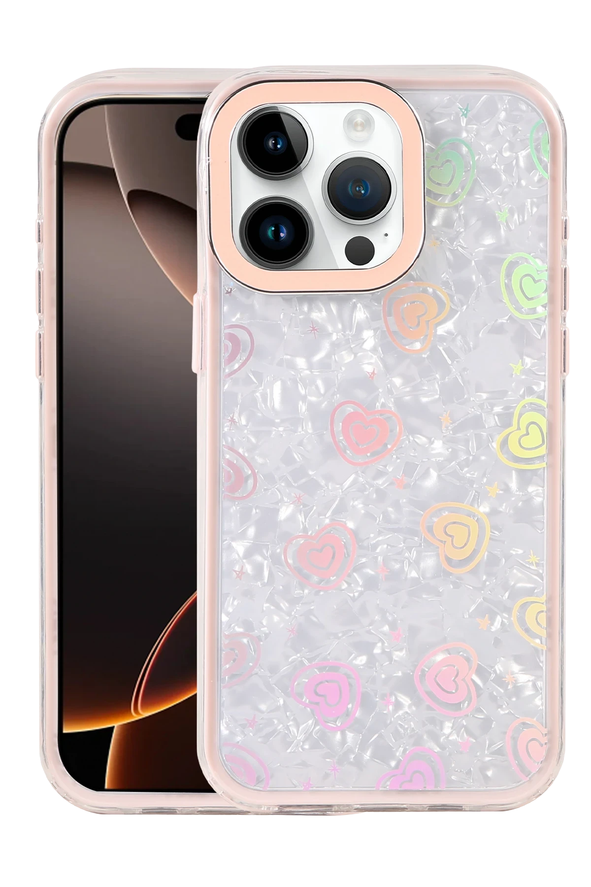 newface-apple-iphone-16-pro-max-lumi-desenli-kapak-pembe-default Uray store Apple iPhone 16 Pro Max Lumi Desenli Kapak - Pembe - Görsel 1