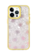 Uray store Apple iPhone 16 Pro Max Lumi Desenli Kapak - Sarı - Görsel 3