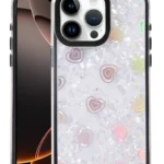 Uray store Apple iPhone 16 Pro Max Lumi Desenli Kapak - Siyah