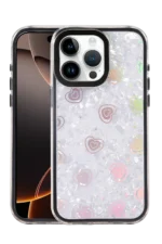 Uray store Apple iPhone 16 Pro Max Lumi Desenli Kapak - Siyah