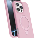 Uray store Apple iPhone 16 Pro Max Regal Magsafe Standlı Kapak - Açık Pembe