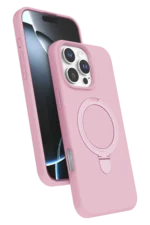 Uray store Apple iPhone 16 Pro Max Regal Magsafe Standlı Kapak - Açık Pembe