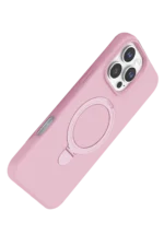 Uray store Apple iPhone 16 Pro Max Regal Magsafe Standlı Kapak - Açık Pembe - Görsel 3