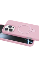Uray store Apple iPhone 16 Pro Max Regal Magsafe Standlı Kapak - Açık Pembe - Görsel 4