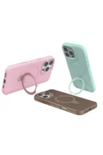 Uray store Apple iPhone 16 Pro Max Regal Magsafe Standlı Kapak - Çöl Titanyum - Görsel 5