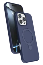 Uray store Apple iPhone 16 Pro Max Regal Magsafe Standlı Kapak - Lacivert