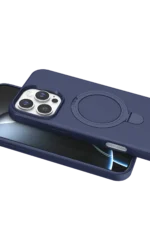 Uray store Apple iPhone 16 Pro Max Regal Magsafe Standlı Kapak - Lacivert - Görsel 4