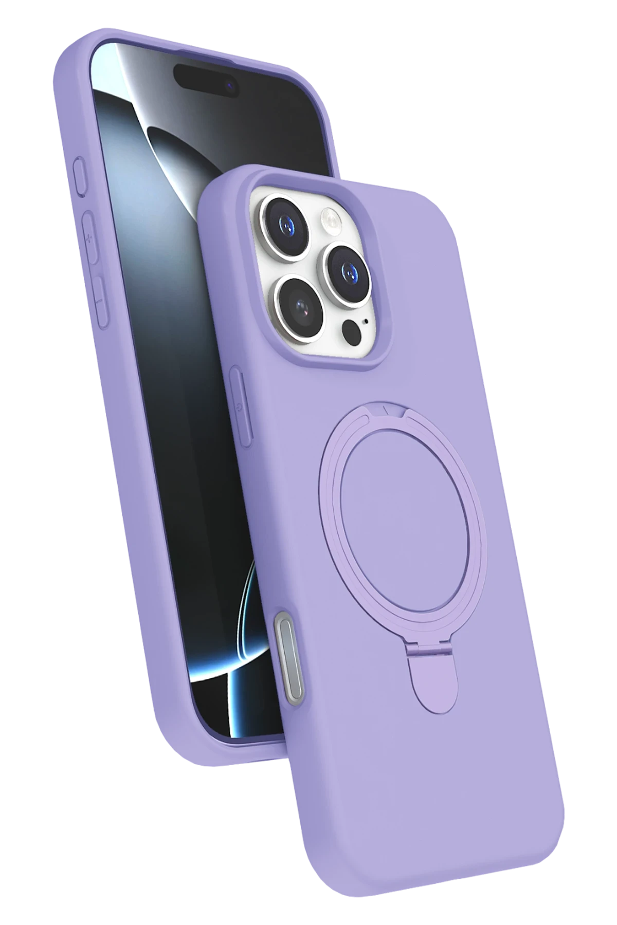 newface-apple-iphone-16-pro-max-regal-magsafe-standli-kapak-lila-default Uray store Apple iPhone 16 Pro Max Regal Magsafe Standlı Kapak - Lila - Görsel 1
