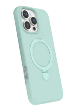Uray store Apple iPhone 16 Pro Max Regal Magsafe Standlı Kapak - Su Yeşili - Görsel 2