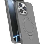 Uray store Apple iPhone 16 Pro Max Regal Magsafe Standlı Kapak - Titan Gri