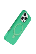 Uray store Apple iPhone 16 Pro Max Regal Magsafe Standlı Kapak - Yeşil - Görsel 3