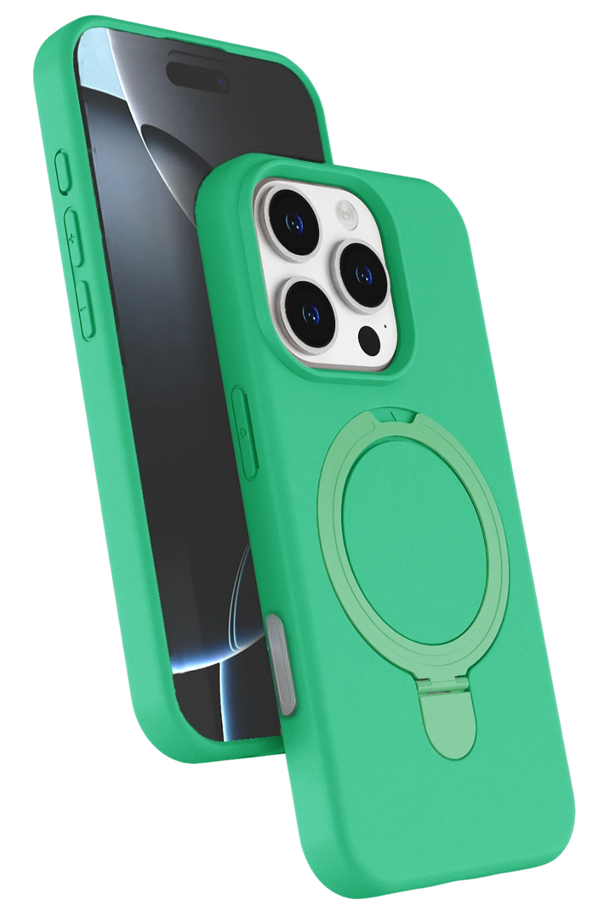 newface-apple-iphone-16-pro-max-regal-magsafe-standli-kapak-yesil-default Uray store Apple iPhone 16 Pro Max Regal Magsafe Standlı Kapak - Yeşil - Görsel 1