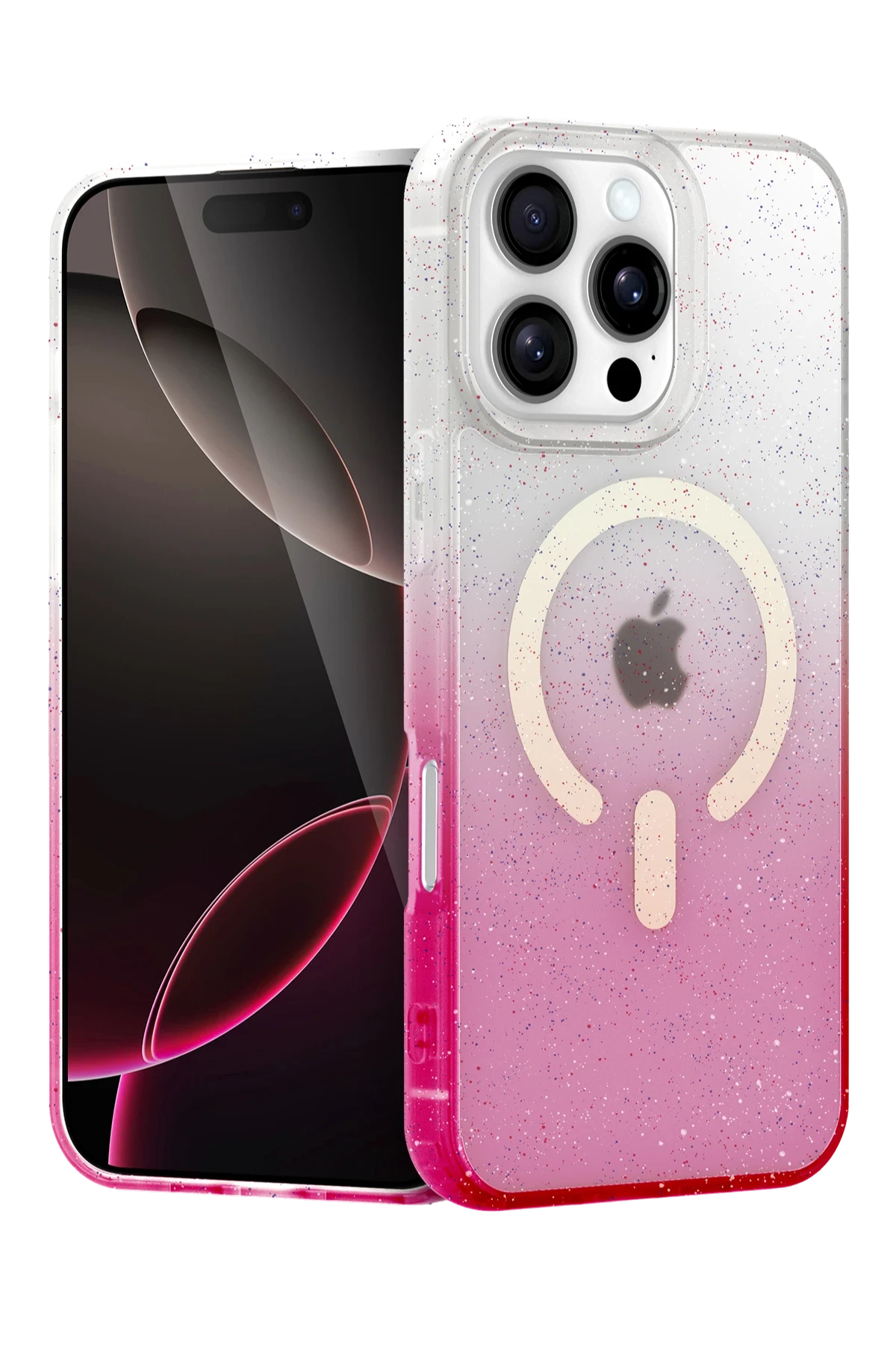 newface-apple-iphone-16-pro-pummel-shiny-magsafe-kapak-pembe-default Uray store Apple iPhone 16 Pro Pummel Shiny Magsafe Kapak - Pembe - Görsel 1