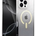 Uray store Apple iPhone 16 Pro Pummel Shiny Magsafe Kapak - Siyah