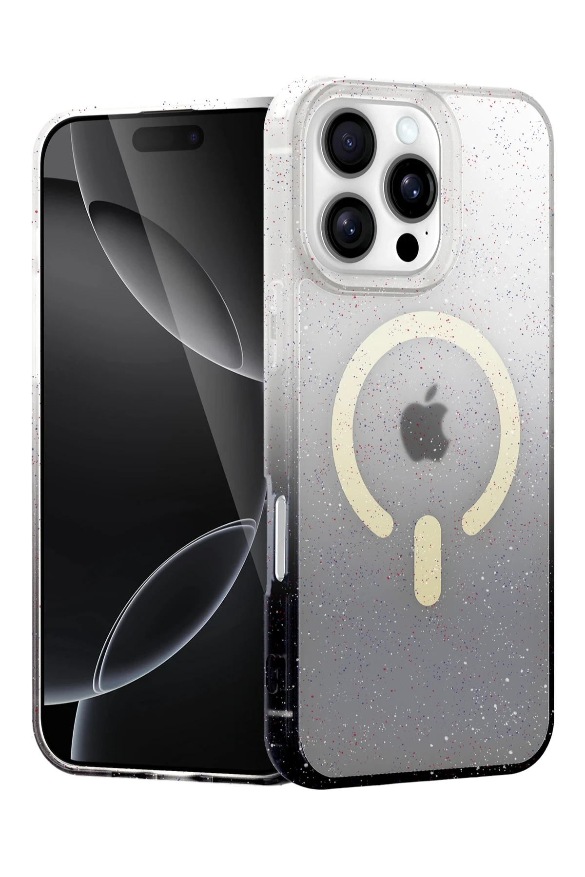 newface-apple-iphone-16-pro-pummel-shiny-magsafe-kapak-siyah-default Uray store Apple iPhone 16 Pro Pummel Shiny Magsafe Kapak - Siyah - Görsel 1