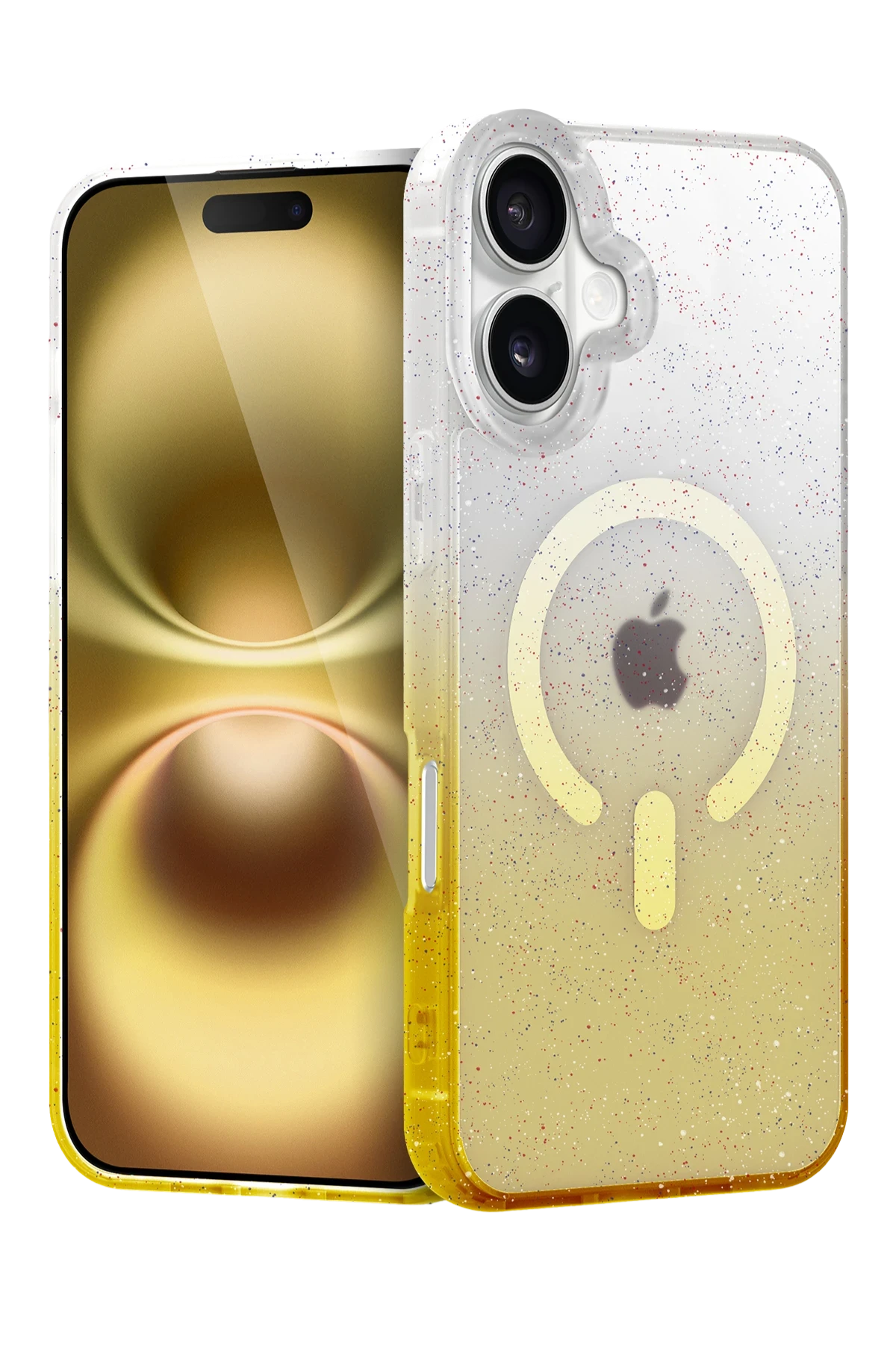 newface-apple-iphone-16-pummel-shiny-magsafe-kapak-gold-default Uray store Apple iPhone 16 Pummel Shiny Magsafe Kapak - Gold - Görsel 1