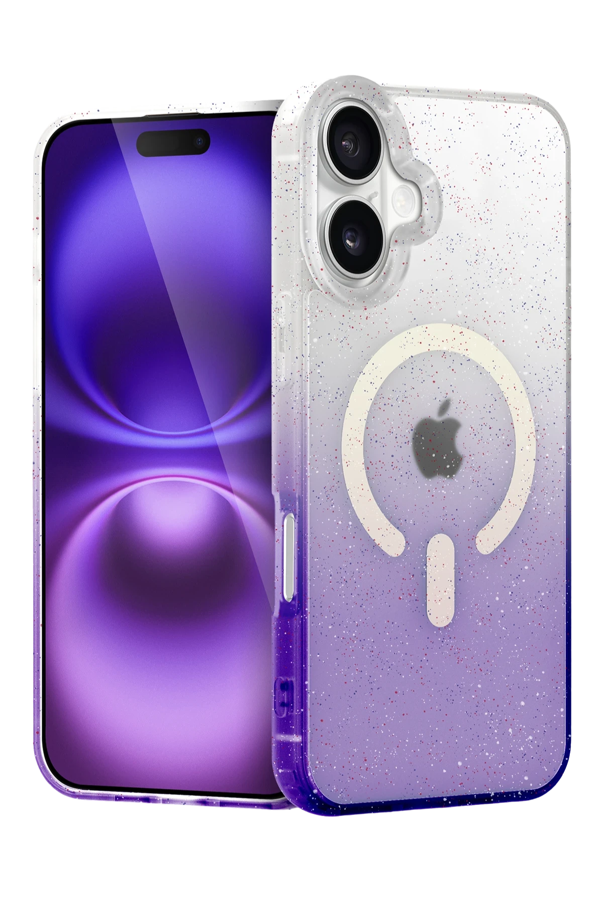 newface-apple-iphone-16-pummel-shiny-magsafe-kapak-mor-default Uray store Apple iPhone 16 Pummel Shiny Magsafe Kapak - Mor - Görsel 1