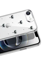 Uray store Apple iPhone 16E Fiyonk Desenli Kapak - Desen 1 - Görsel 2