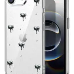 Uray store Apple iPhone 16E Fiyonk Desenli Kapak - Desen 1