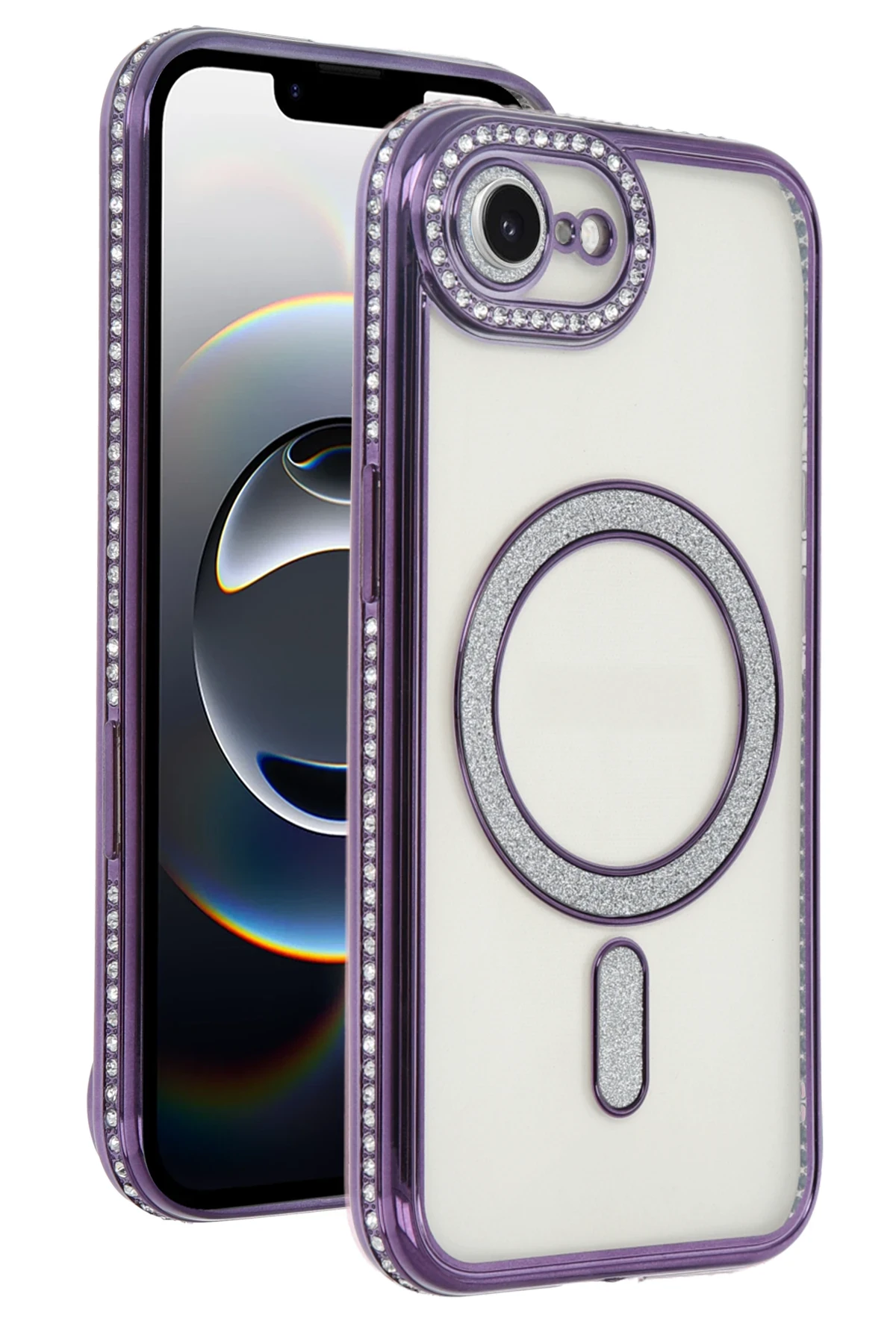 newface-apple-iphone-16e-joke-simli-magneticsafe-kilif-derin-mor-default Uray store Apple iPhone 16E Joke Simli Magneticsafe Kılıf - Derin Mor - Görsel 1