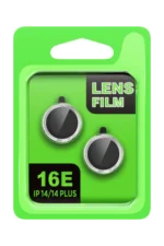 Uray store Apple iPhone 16E Raze Metal Kamera Lens - Gümüş