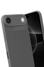 Uray store Apple iPhone 17 Air Auto Focus Karbon Kapak - Gri - Görsel 3