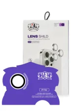 Uray store Apple iPhone 17 Air Bilvis Titan Kamera Lens - Gümüş
