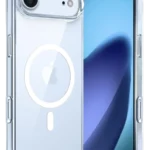 Uray store Apple iPhone 17 Air Combo Sert Şeffaf Magsafe Kapak - Şeffaf