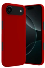 Uray store Apple iPhone 17 Air First Silikon - Kırmızı