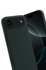 Uray store Apple iPhone 17 Air First Silikon - Koyu Yeşil - Görsel 3