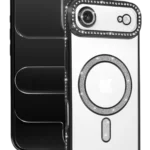 Uray store Apple iPhone 17 Air Joke Simli Magneticsafe Kılıf - Siyah