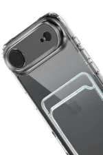 Uray store Apple iPhone 17 Air Kart Şeffaf Silikon - Şeffaf - Görsel 2