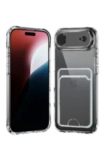 Uray store Apple iPhone 17 Air Kart Şeffaf Silikon - Şeffaf