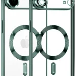 Uray store Apple iPhone 17 Air Kross Magneticsafe Kapak - Koyu Yeşil
