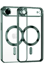 Uray store Apple iPhone 17 Air Kross Magneticsafe Kapak - Koyu Yeşil
