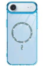 Uray store Apple iPhone 17 Air Live Diamond Magsafe Kapak - Mavi - Görsel 2