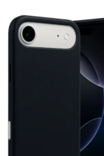 Uray store Apple iPhone 17 Air Nano içi Kadife Silikon - Siyah - Görsel 2