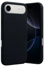 Uray store Apple iPhone 17 Air Nano içi Kadife Silikon - Siyah