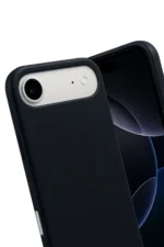 Uray store Apple iPhone 17 Air Nano içi Kadife Silikon - Siyah - Görsel 3