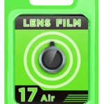 Uray store Apple iPhone 17 Air Raze Metal Kamera Lens - Mavi