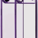 Uray store Apple iPhone 17 Air Razer Lensli Silikon - Açık Mor