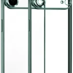 Uray store Apple iPhone 17 Air Razer Lensli Silikon - Yeşil
