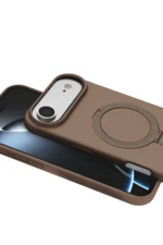 Uray store Apple iPhone 17 Air Regal Magsafe Standlı Kapak - Çöl Titanyum - Görsel 2