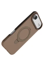 Uray store Apple iPhone 17 Air Regal Magsafe Standlı Kapak - Çöl Titanyum - Görsel 4