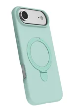 Uray store Apple iPhone 17 Air Regal Magsafe Standlı Kapak - Su Yeşili - Görsel 3