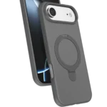 Uray store Apple iPhone 17 Air Regal Magsafe Standlı Kapak - Titan Gri