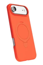 Uray store Apple iPhone 17 Air Regal Magsafe Standlı Kapak - Turuncu - Görsel 3