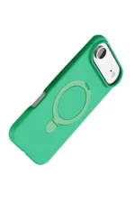 Uray store Apple iPhone 17 Air Regal Magsafe Standlı Kapak - Yeşil - Görsel 4